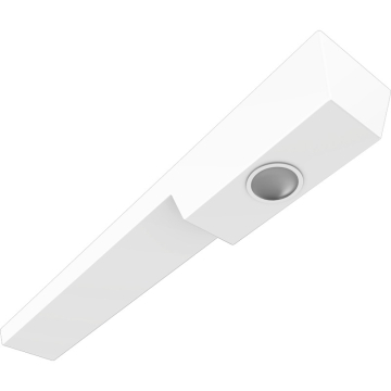 RAB Track Lighting Suspension Top Access End Feed Wired Cover - White