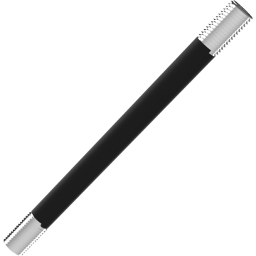 RAB 6" Track Lighting Suspension Stem - Black