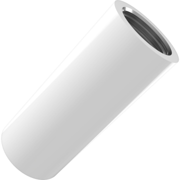 RAB Track Lighting Suspension Stem Coupler - White