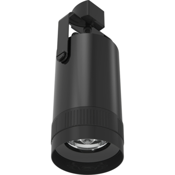 RAB TRACK22 LED Track Head - 3,124 Lumens - 20 | 25 | 30W - CCT Selectable - 15º to 55º - H-Track Adapter - Black - 120V