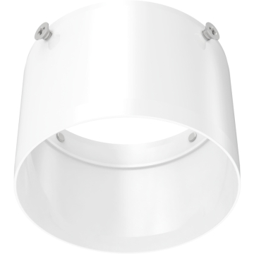 RAB Track Light Snoot Accessory - Small - White