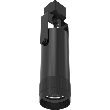RAB TRACK22 LED Track Head - 864 Lumens - 4 | 6 | 8W - CCT Selectable - 15º to 55º - H-Track Adapter - Black - 120V