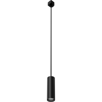 RAB Track Pendant LED - 728 Lumens - 8W - CCT Selectable - 36º - H-Track Adapter - Black - 120V