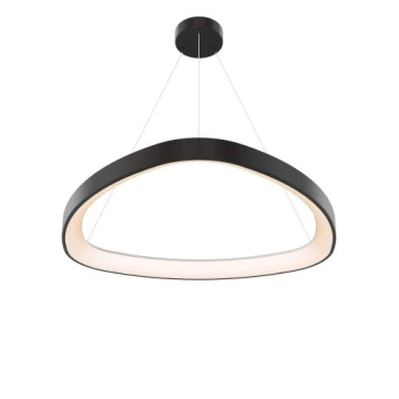 DALS Pyra LED Pendant - 34" - 80W - CCT Selectable - 120V - Black