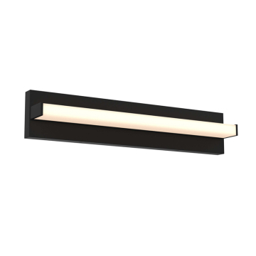 DALS Ledge 24” LED Linear Vanity - 30W - CCT Selectable - 2,200 Lumens - 120V - Black