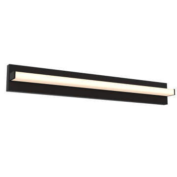 DALS Ledge 36” LED Linear Vanity - 32W - CCT Selectable - 2,330 Lumens - 120V - Black