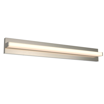 DALS Ledge 36” LED Linear Vanity - 32W - CCT Selectable - 2,330 Lumens - 120V - Satin Nickel
