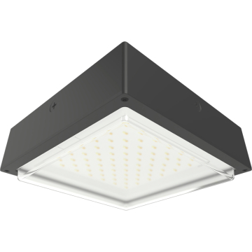 RAB VAN34 LED Canopy Light - Drop Lens - 4,588 Max Lumens - 20 | 25 | 30W - On/Off Photocell - 120-277V