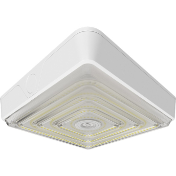 RAB VAN LED Canopy Light - 11,247 Max Lumens - 40 | 60 | 75W - CCT Selectable - 120-277V - White