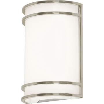 AFX Ventura 10" LED Wall Sconce - 3000K - 120V - Brushed Nickel