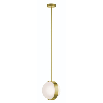 AFX Verona 13" LED Pendant - 20W - CCT Selectable - 120-277V - Light Antique Brass
