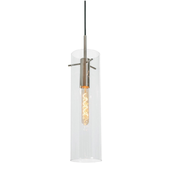 AFX Vista 5" Medium Base Pendant - 120V - Satin Nickel