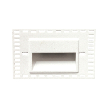 WAC Lighting LED Horizontal Invisible Trim Step and Wall Light - 68 Lumens - 3.3W - 2700K - 120V - White