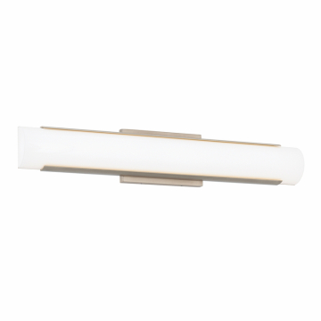 WAC Lighting Demi 27" LED Vanity Light - 1,010 Lumens - 23W - CCT Selectable - 120V - Brushed Nickel