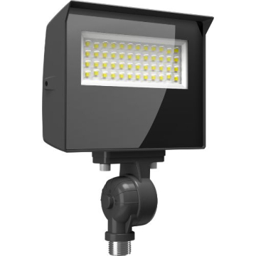 RAB X22 LED Flood Light - 10 | 13 | 17 | 20W - Dual Mount - Photocell - 120-277V