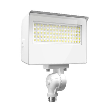 RAB X22 LED Flood Light - 20 | 25 | 30 | 35W - Dual Mount - Photocell - 120-277V - White