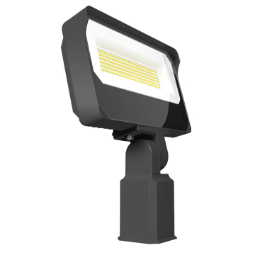 RAB X34 LED Flood Light - 70 | 80 | 90W - CCT Selectable - Slipfitter Mount - Photocell - 120-277V - Bronze