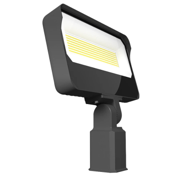 RAB X34 LED Flood Light - 95 | 110 | 130W - CCT Selectable - Slipfitter Mount - Photocell - 120-277V - Bronze