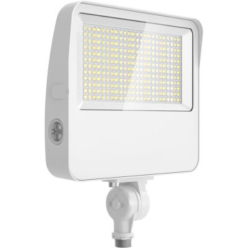 RAB XL22 LED Floodlight - 9,474 Max Lumens - 30 | 40 | 50 | 60W - Selectable Optics - Knuckle & Trunnion Mounts- 120-277V - White