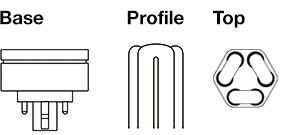 4-Pin Triple Tube